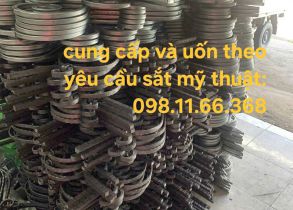 Cung cấp và uốn sắt mỹ thuật theo yêu cầu